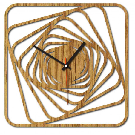 Sentop - MDF Moderní nástěnné hodiny GARVI HD F015 i černé