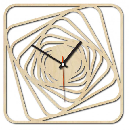 Sentop - MDF Moderní nástěnné hodiny GARVI HD F015 i černé