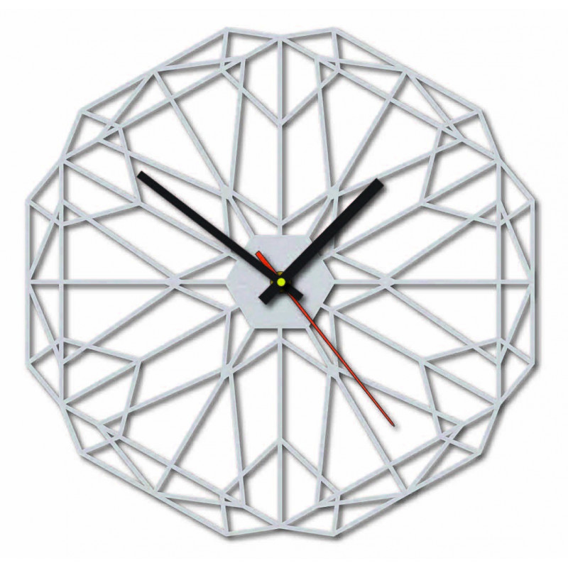 MDF Nástěnné hodiny do obýváku i černé 40 cm I...