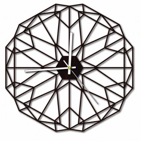 MDF Nástěnné hodiny do obýváku i černé 40 cm I SENTOP HDFK0017