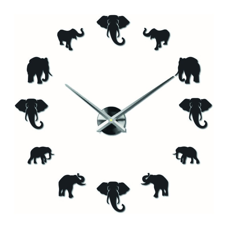 Sentop - Moderní nalepovací nástěnné hodiny na...