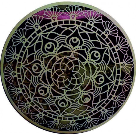 Strom života - Mandala dřevěná stěna z překližky - Speciální dekorace pro váš domov