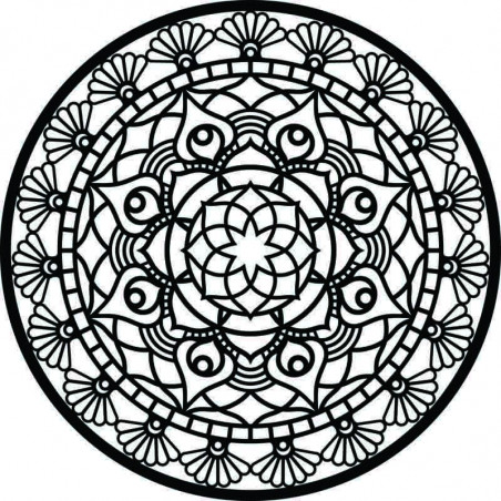 Strom života - Mandala dřevěná stěna z překližky - Speciální dekorace pro váš domov