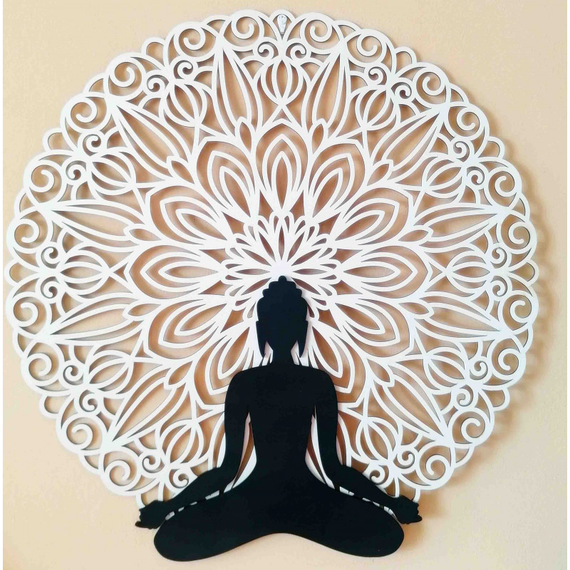 Sentop - Mandala 3D obraz na stěnu Buddha...