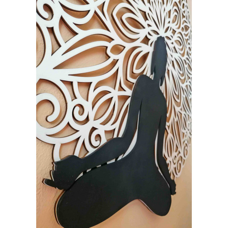 Sentop - Mandala 3D obraz na stěnu Buddha...