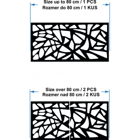 Obraz na stěnu vyřezávaný z dřevěné překližky OSMONK