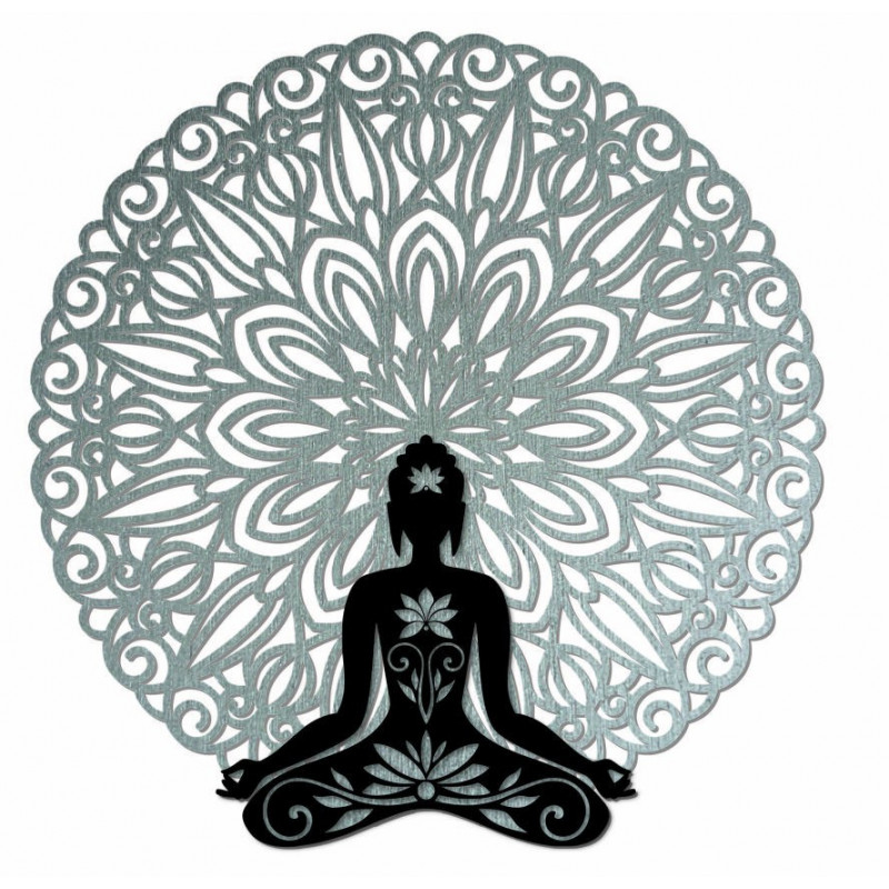 3D nástěnná dekorace Buddha v mandale 50, 70,...