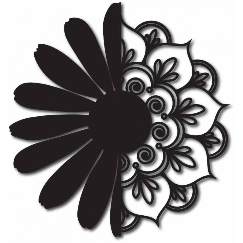 Nástěnná malba květina - MARGARET