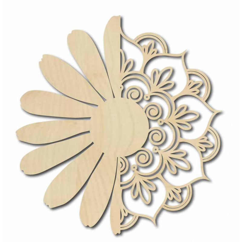 Nástěnná malba květina - MARGARET