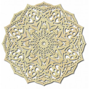 Dřevěná mandala na zeď - CIRCEL 2