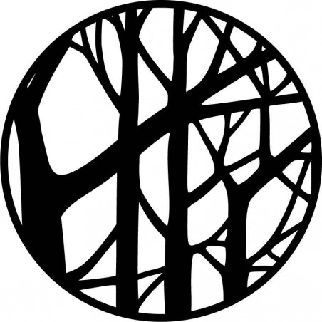 Minimalistický strom - Dřevěné nástěnné umění - BINACE