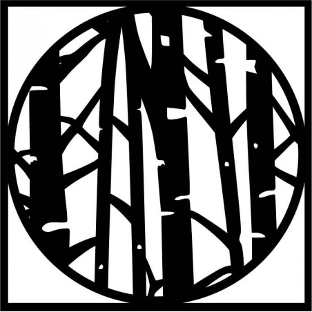 Stylesa - Moderní obraz na stěnu z překližky LLUTF PR0380-A