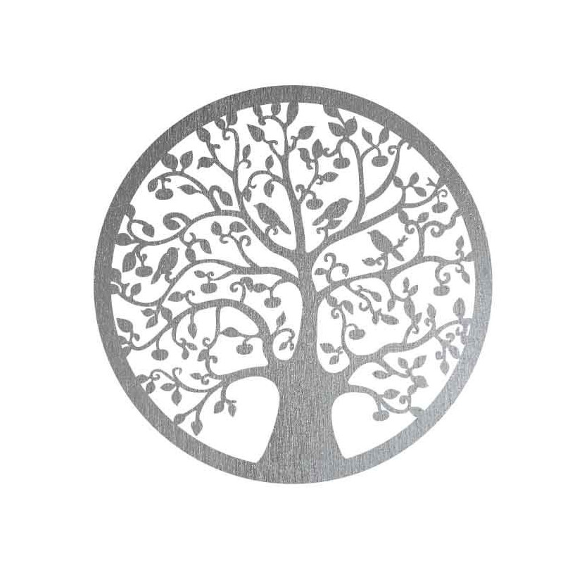 Dřevěný obraz stromu a ptáků - HOJNISŤ