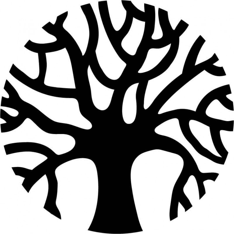 Dřevěný obraz na stěně konárer - LCITT