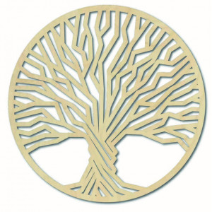 Stylesa - Drevený obraz na zeď STROM 2