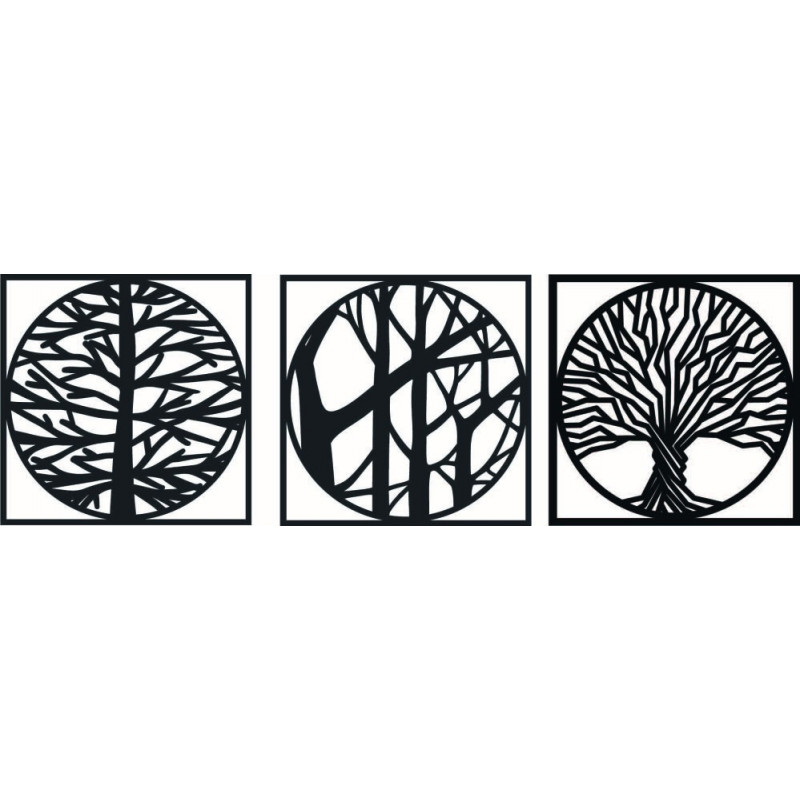 Stylesa - 3 dílný obraz na stěnu DESIRROO