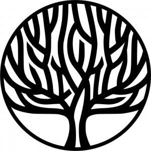 Stylizovaný dřevěný obraz Strom života - HELFOOLL 2