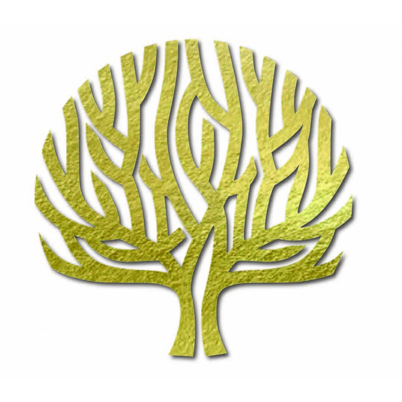 Moderní dřevěný nástěnný obraz vítr ve větvích...