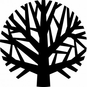 Dřevěný obraz na zeď strom z překližky - GOGFOG II 2