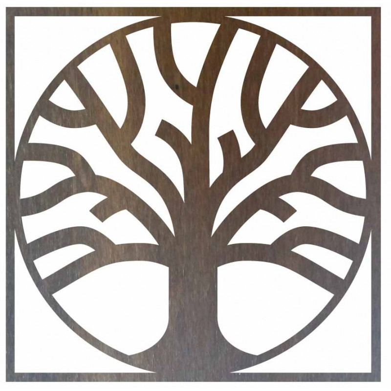 Sentop - Moderní nástěnná malba z překližky -...