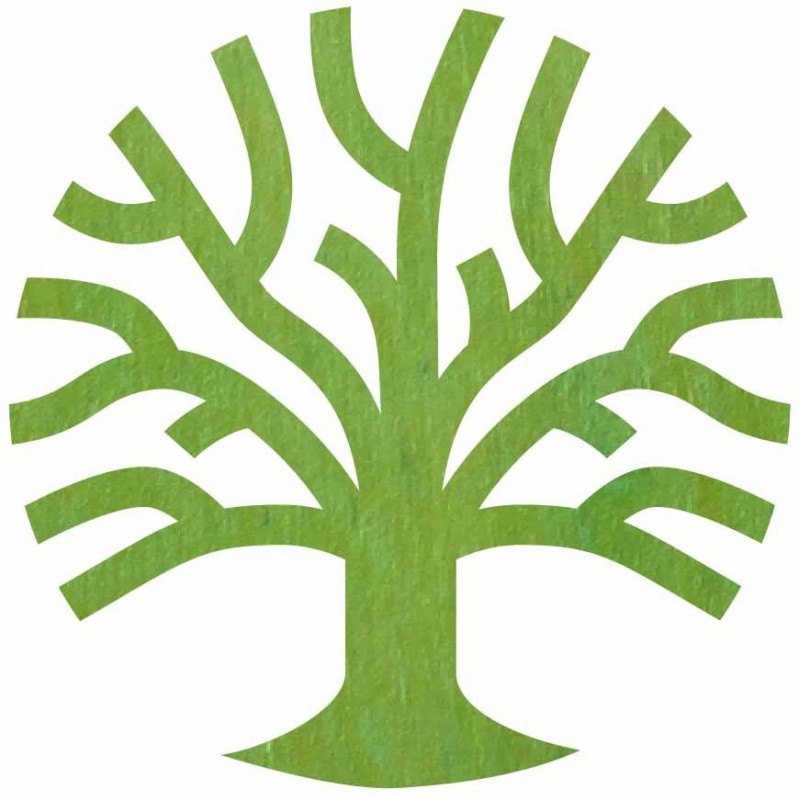 Moderní nástěnná malba z překližky - dřevěná...