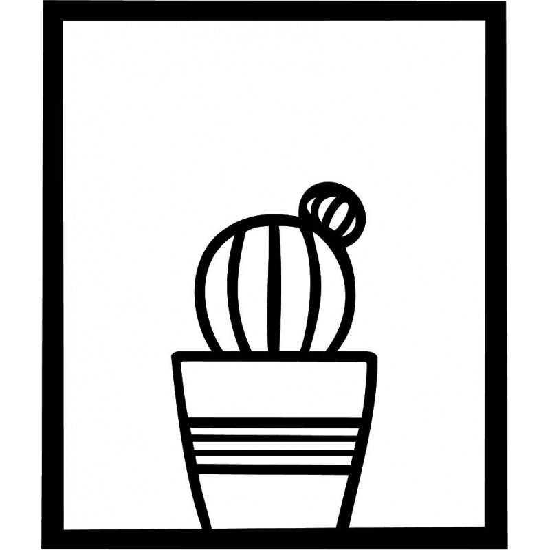 Moderní obraz na stěnu - KAKTUS ALDER | SENTOP