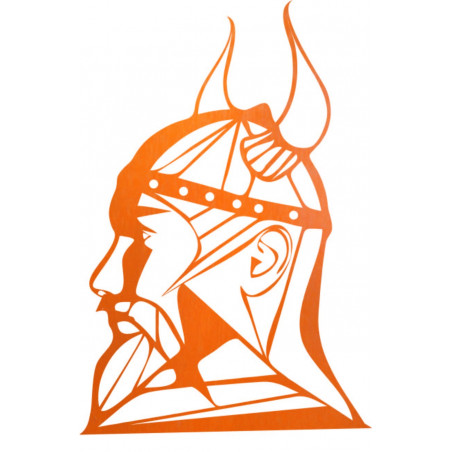 Vyřezávaný dřevěný obraz na zeď Viking - RAGNAR