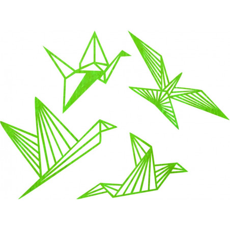 Moderní obraz na zeď - volní ptáci 4 ks - LIBERDADE