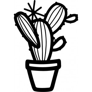 Stylový obraz na stěnu - KAKTUS CARIS | SENTOP 2