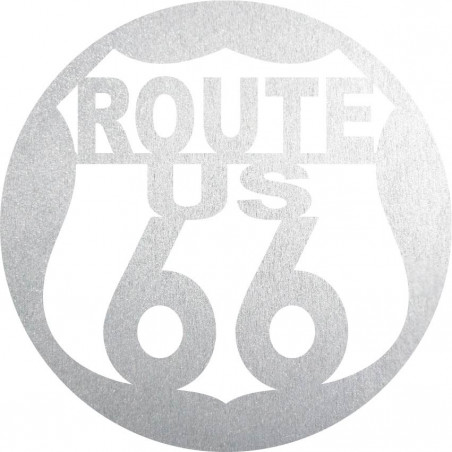 Dřevěný nástěnný obraz U.S. ROUTE 66