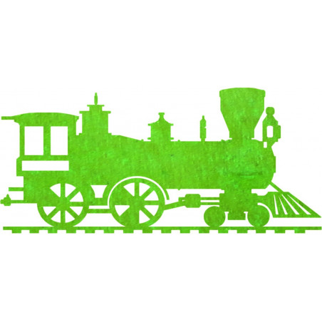 Dřevěný obraz na zeď vlak, lokomotiva - THOMAS