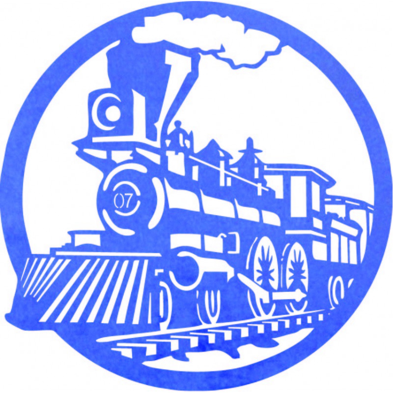 Obraz parního vlaku, historický vlak - ETVAL