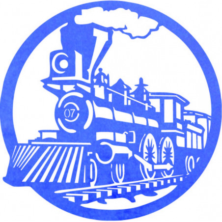 Obraz parního vlaku, historický vlak - ETVAL