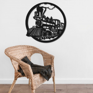 Obraz parního vlaku, historický vlak - ETVAL