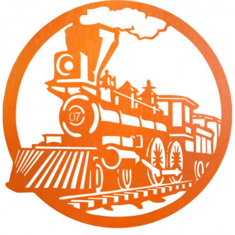 Obraz parního vlaku, historický vlak - ETVAL