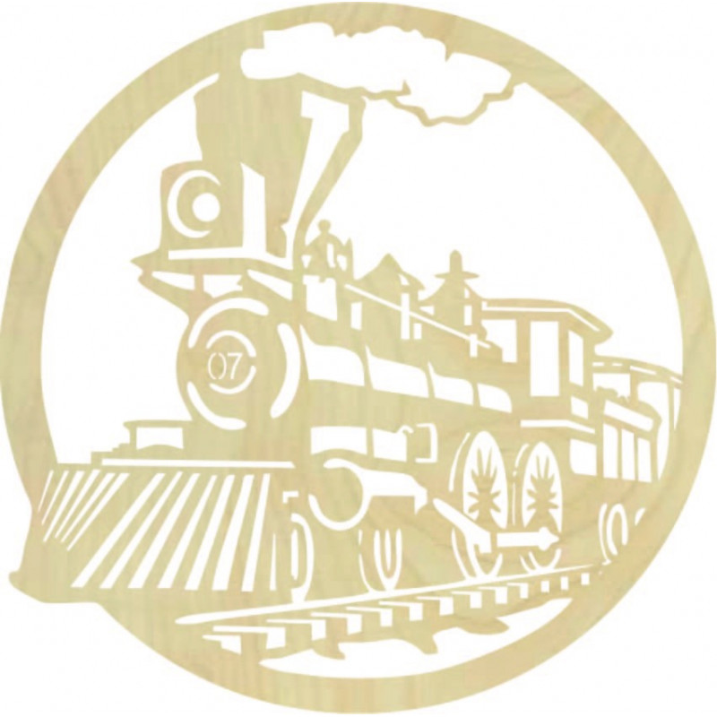 Obraz parního vlaku, historický vlak - ETVAL