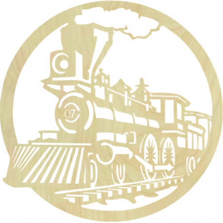 Obraz parního vlaku, historický vlak - ETVAL