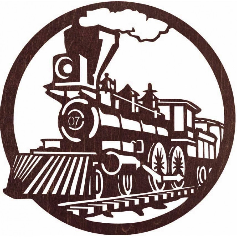 Obraz parního vlaku, historický vlak - ETVAL