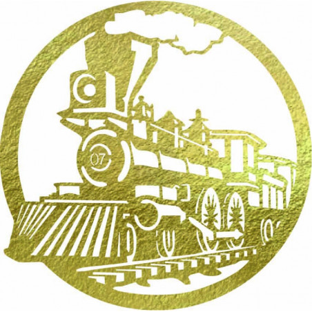 Obraz parného vlaku, historický vlak - ETVAL