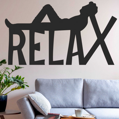 Dřevěný obraz na stěnu - RELAX | SENTOP