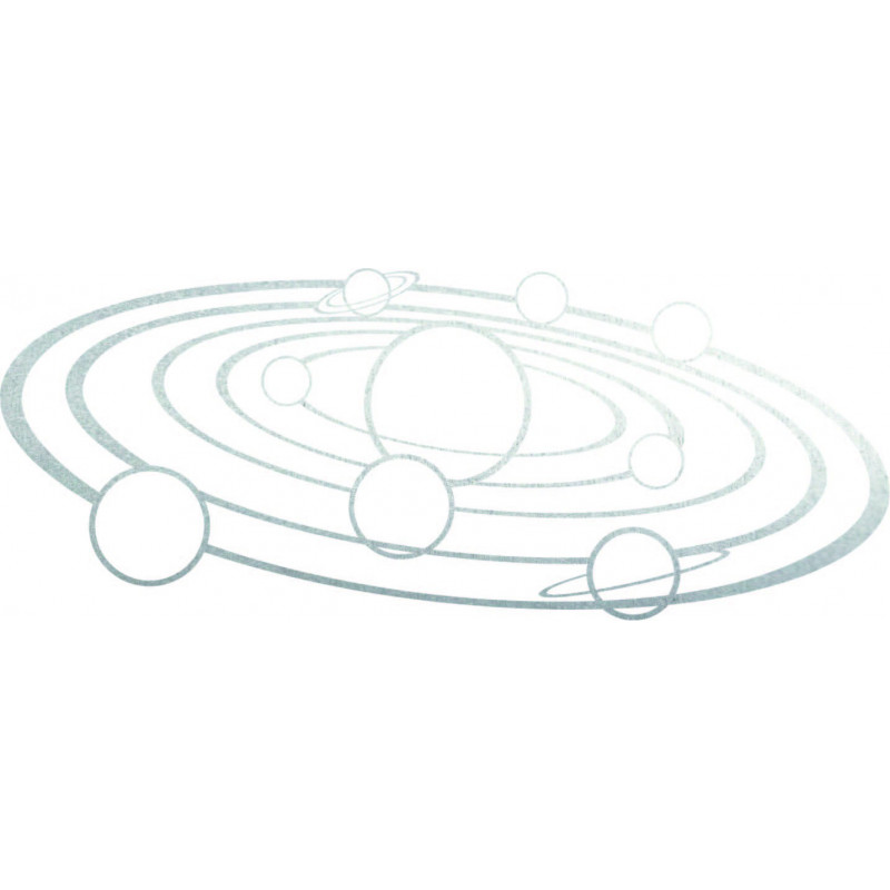 Moderní nástěnné umění Sluneční soustava - SOLAR