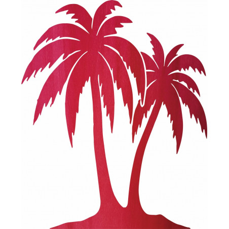 Vyřezávaný obraz na stěnu palmy - TROPICAL | SENTOP