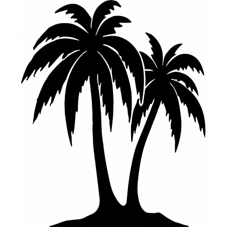 Vyřezávaný obraz na stěnu palmy - TROPICAL | SENTOP