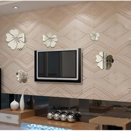 Dekorativní zrcadla. Zrcadlová samolepka na zeď, jako obraz nebo dekorace, 3d akrylová samolepka