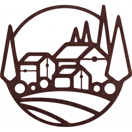 Dřevěné nástěnné obrazárny - MOLDE