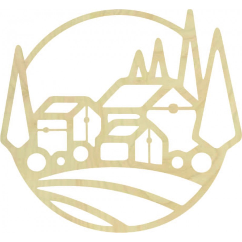 Dřevěné nástěnné obrazárny - MOLDE