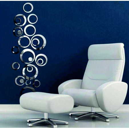 Dekorační zrcadla. Zrcadlové samolepky na zeď, jako obraz nebo dekorace, 3D acrylic nálepka