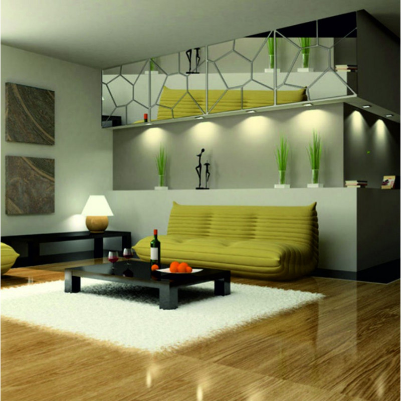 Dekorační zrcadla. Zrcadlové samolepky na zeď, jako obraz nebo dekorace, 3D acryl nálepka