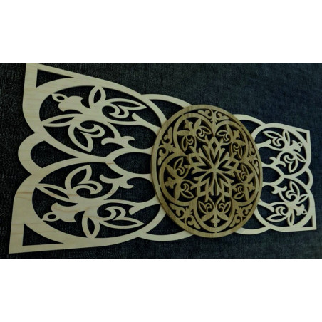 Luxusní malba - Mandala na zdi jako obraz Luxusní malba - Mandala na zdi jako obraz