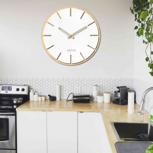 Nástěnné hodiny ze dřeva - Sentop | HDFK026 | javor 2